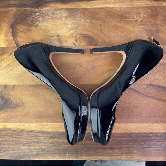 Joan & David Dawilma Patent Leather Heel in Black Size 7.5 - Picture 9 of 13